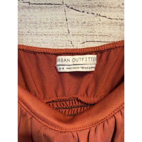 Urban Outfitters Cupro Smocked Cami Top Size M - Picture 2 of 3